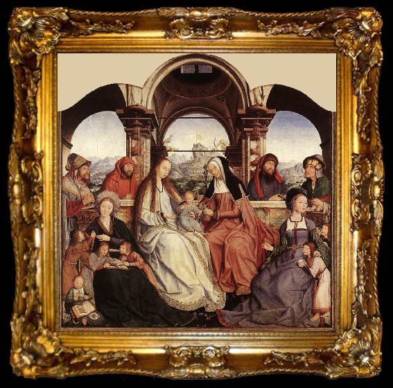 framed  MASSYS, Quentin St Anne Altarpiece (central panel)  g, ta009-2